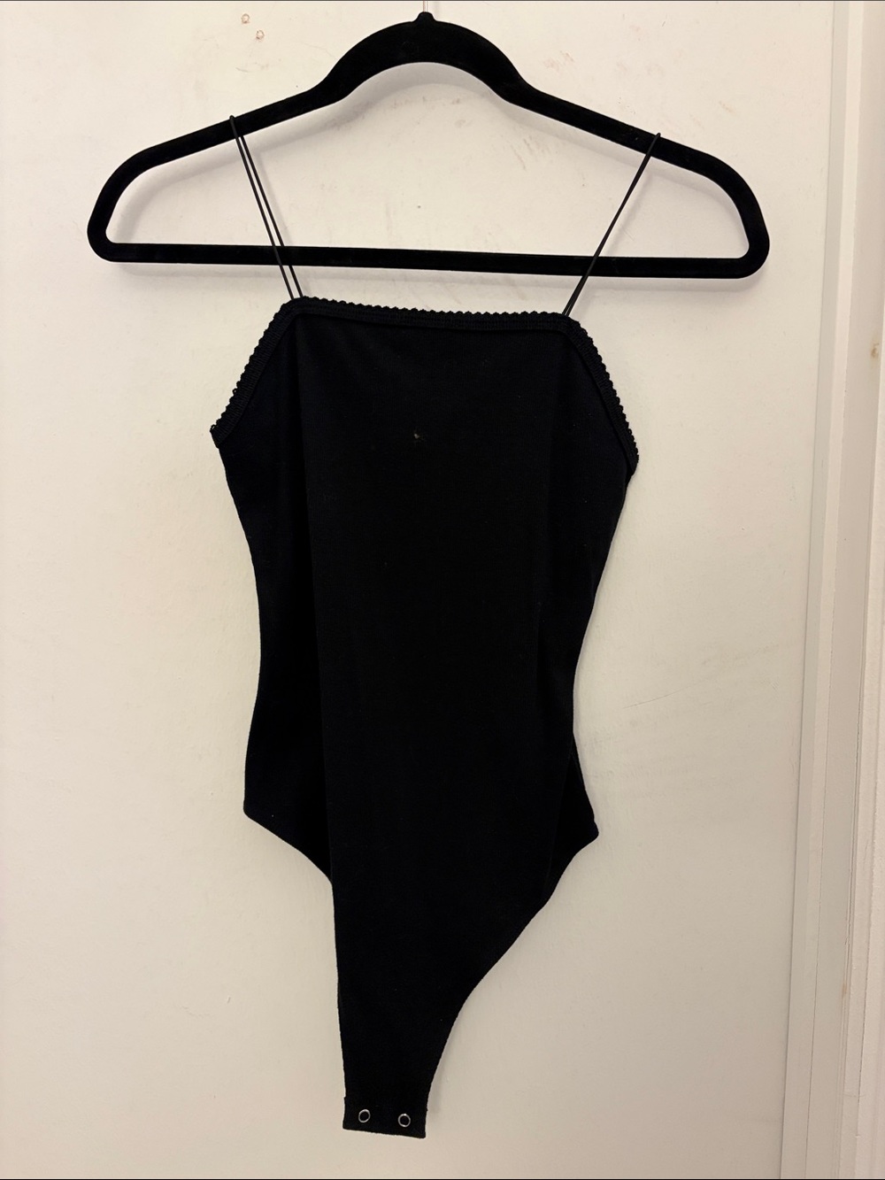 wild fable Black Spaghetti-Strap Kids One-Piece Bodysuit